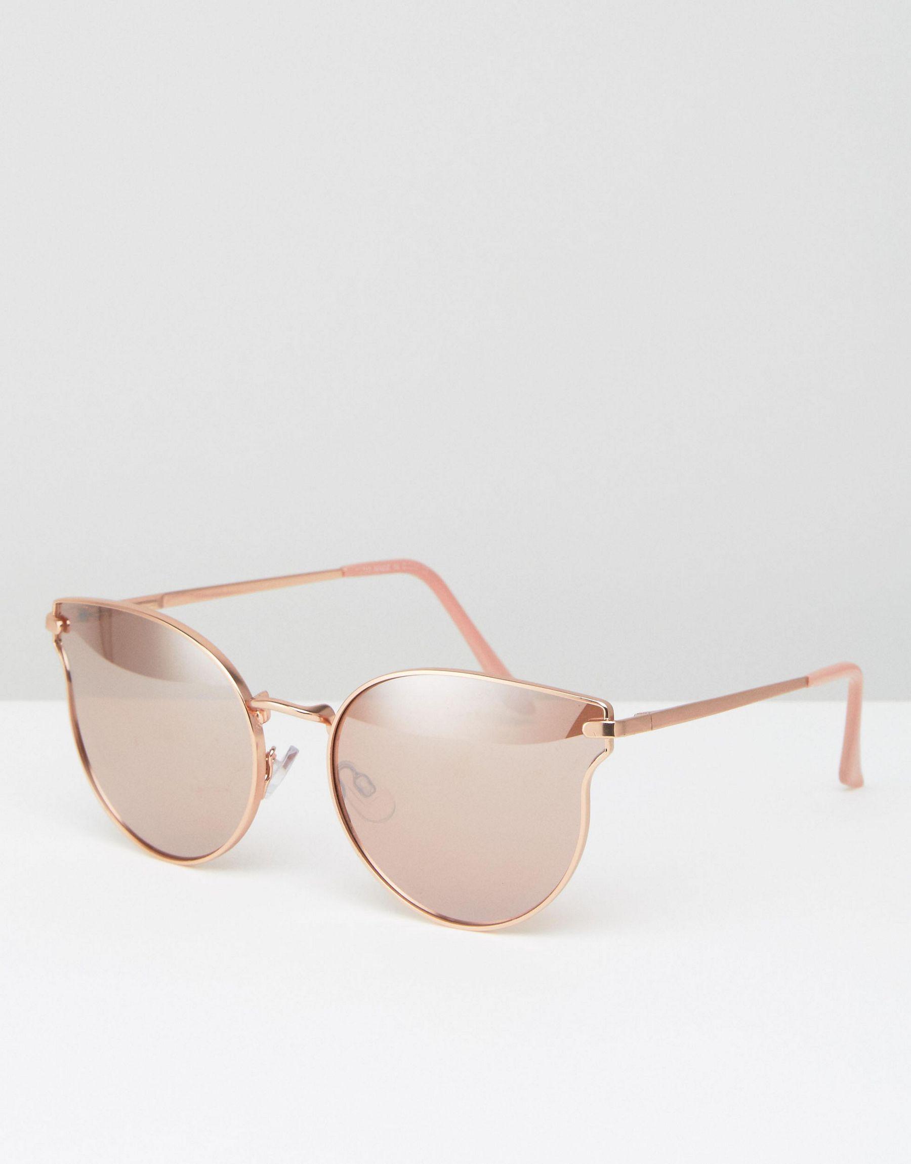Lyst Aldo Ldo Cat Eye Sunglasses In Rose Gold in Pink